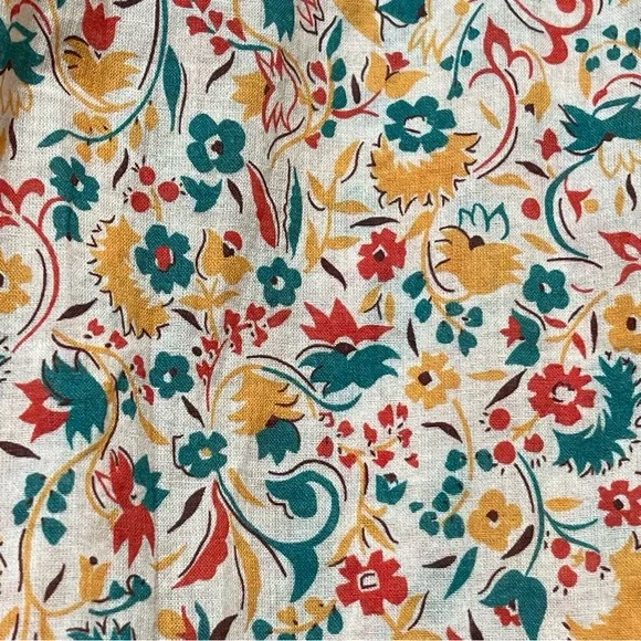 DOEN Emmaretta Dress in Wild Clover Floral Size M - Picture 9 of 13